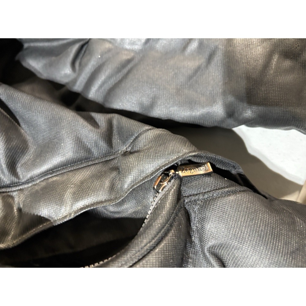 Zegna Sport Black Lined Coat Size XL - Picture 9 of 14